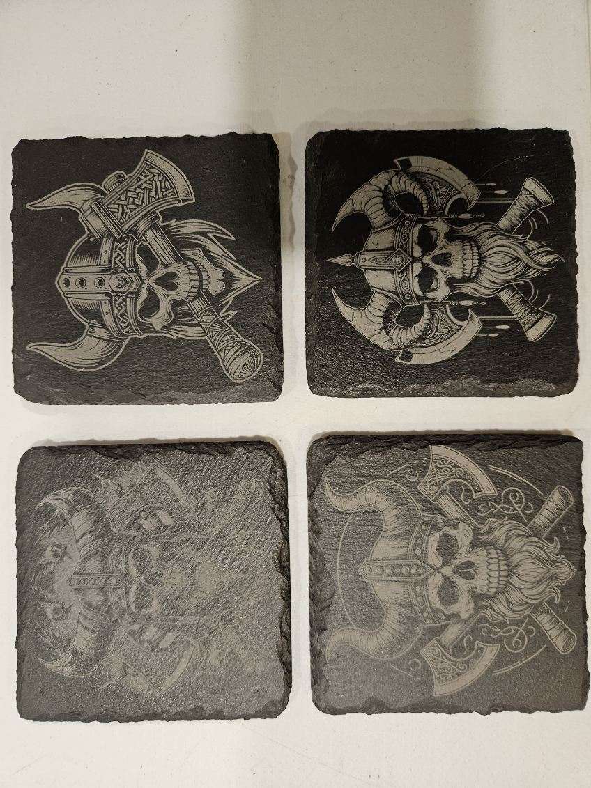 Custom stone coaster sets