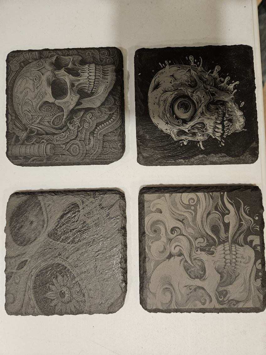 Custom stone coaster sets