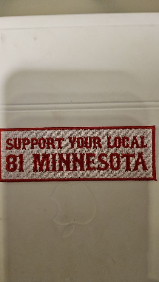 SYL 81 Minnesota patch