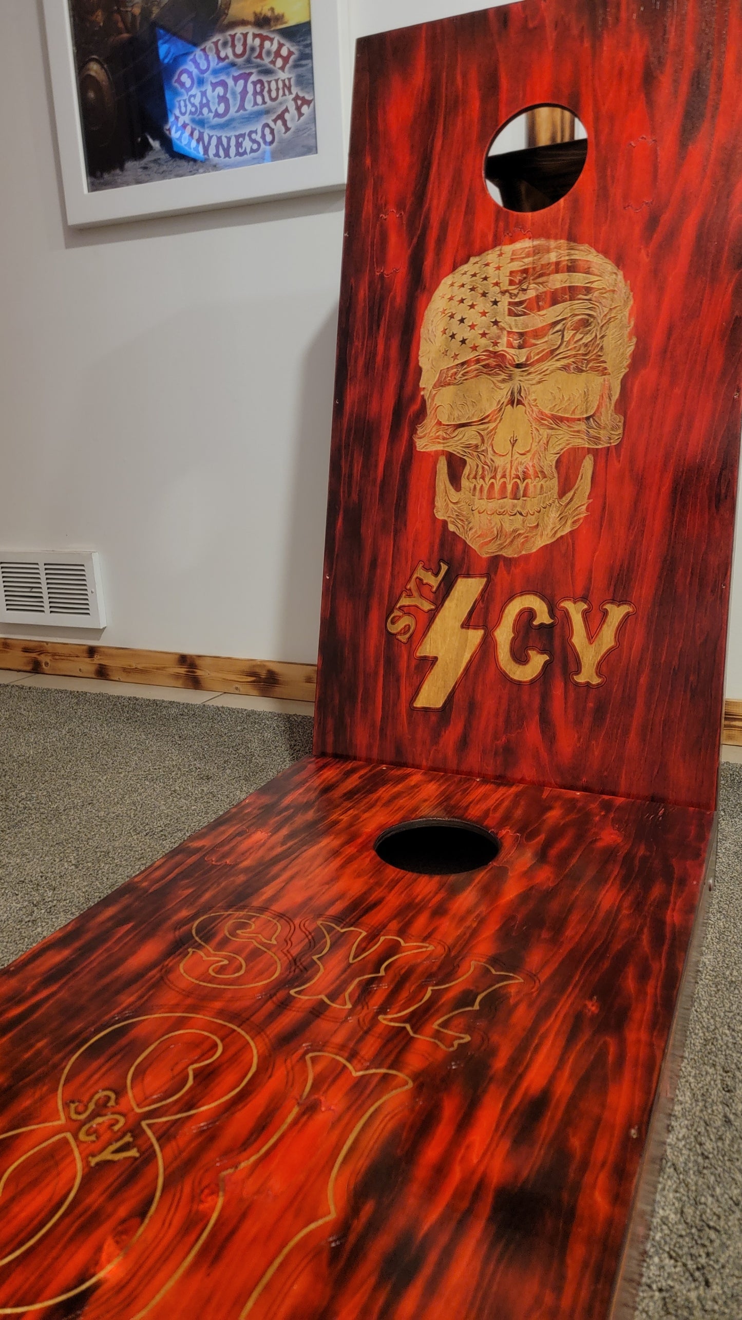 Syl 81 SCV corn hole boards