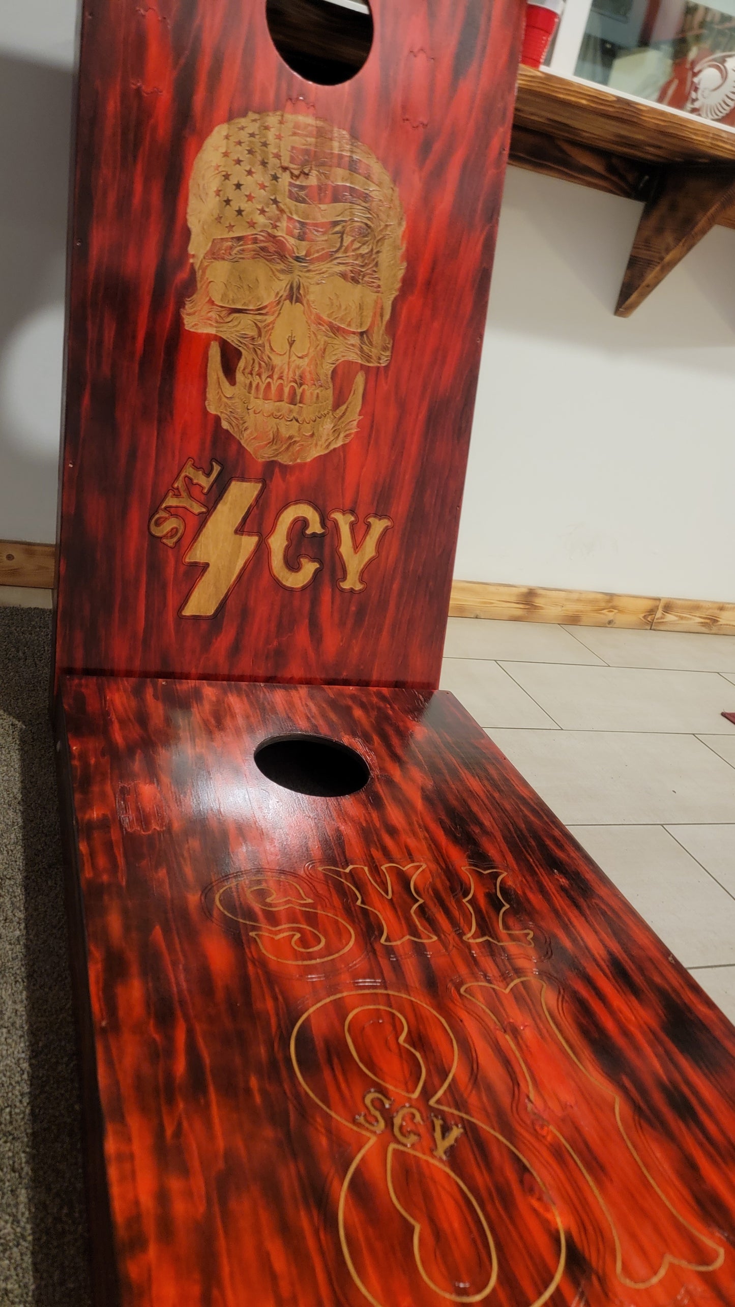 Syl 81 SCV corn hole boards